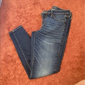 SKINNY LEG JEGGING JEANS STRETCHY MID-RISE SIZE 8/29R